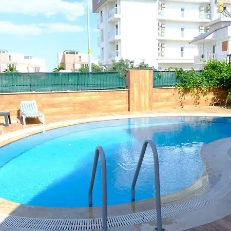 Villa Belek'te Modern Mimarili, Havuzlu Villa-awz159 Serik
