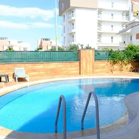 فيلة Belek'te Modern Mimarili, Havuzlu Villa-awz159 *